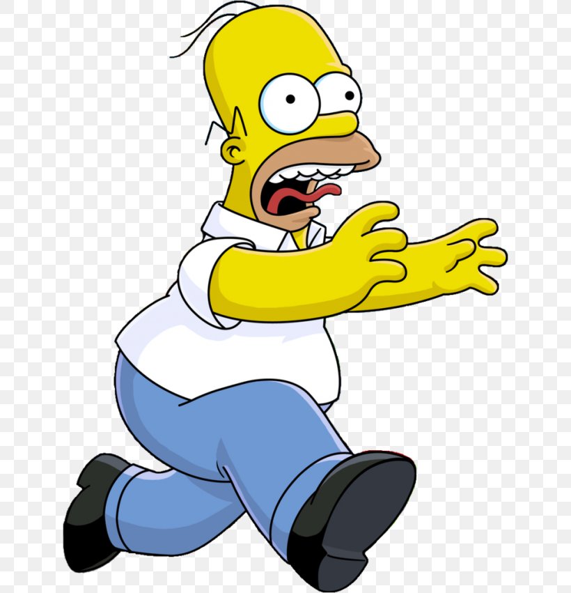 Homer Simpson Bart Simpson Mr. Burns Waylon Smithers The Simpsons: Hit & Run, PNG, 640x851px, Homer Simpson, Arm, Art, Bart Simpson, Bird Download Free