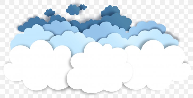 Papercutting Cloud Png 2137x1090px Paper Blue Cloud Computer Graphics Papercutting Download Free