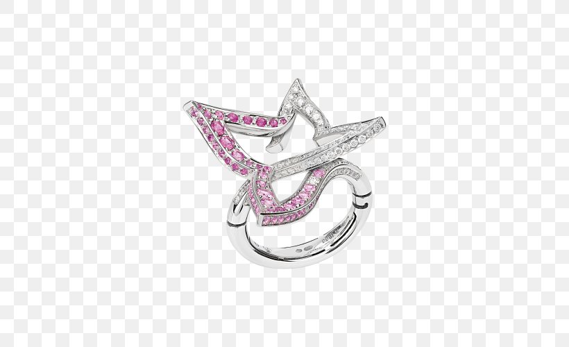 Silver Body Jewellery Pink M, PNG, 500x500px, Silver, Body Jewellery, Body Jewelry, Diamond, Fashion Accessory Download Free