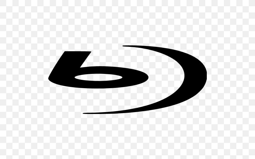 Blu-ray Disc Logo, PNG, 512x512px, Bluray Disc, Area, Black, Black And White, Brand Download Free