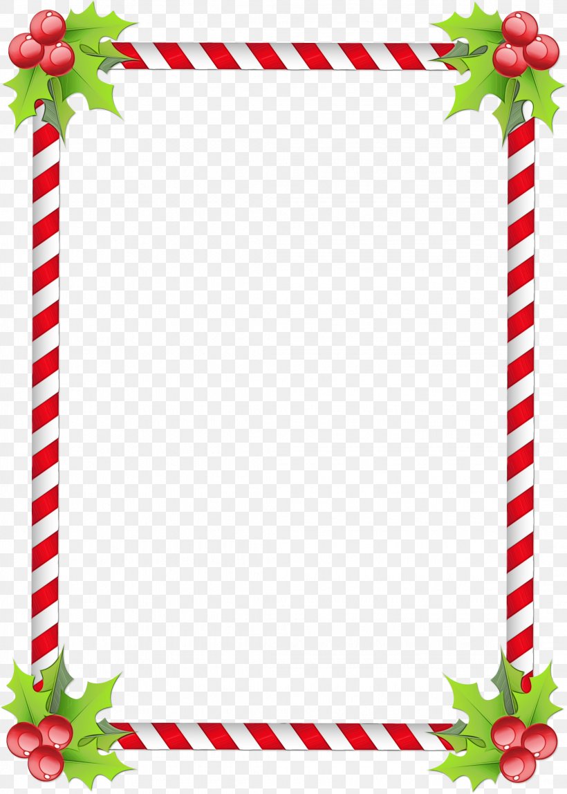 Christmas Picture Frame, PNG, 2141x3000px, Santa Claus, Borders And ...