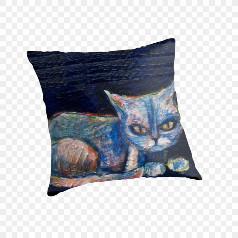 Whiskers Cat Throw Pillows Cushion, PNG, 875x875px, Whiskers, Cat, Cushion, Pillow, Small To Medium Sized Cats Download Free