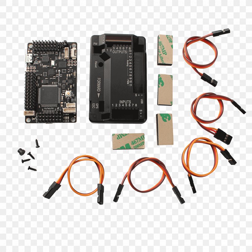 GPS Navigation Systems ArduPilot Electronics Laptop I²C, PNG, 2000x2000px, Gps Navigation Systems, Ac Adapter, Ardupilot, Cable, Computer Component Download Free