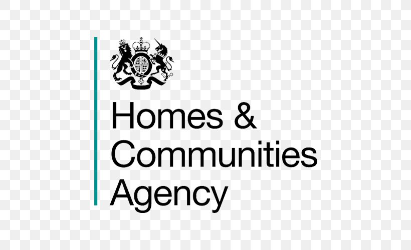 Homes And Communities Agency England House Northstowe Affordable Housing, PNG, 500x500px, Homes And Communities Agency, Affordable Housing, Area, Black, Black And White Download Free