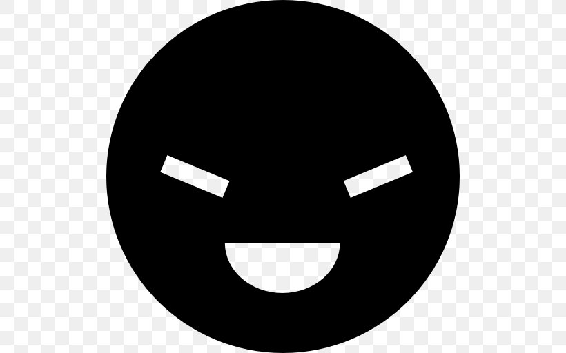 Black And White Smile Face, PNG, 512x512px, Emoticon, Black And White, Computer Software, Emotion, Face Download Free