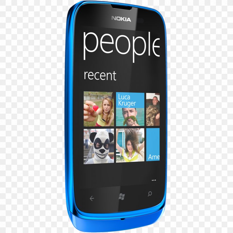 Smartphone Feature Phone Nokia Lumia 610 Nokia Lumia 720 Nokia Lumia 710, PNG, 1200x1200px, Smartphone, Cellular Network, Communication Device, Electronic Device, Feature Phone Download Free