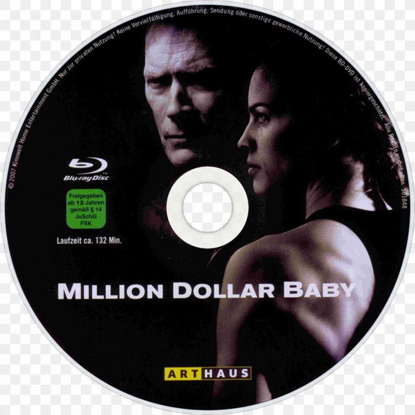 Million Dollar Baby F.X. Toole Blu-ray Disc YouTube Maggie Fitzgerald, PNG, 1000x1000px, Million Dollar Baby, Bluray Disc, Boxing, Brand, Clint Eastwood Download Free