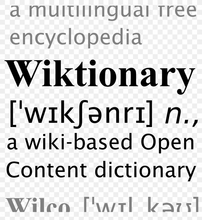 Wiktionary Wikimedia Foundation Dictionary Wikipedia, PNG, 1100x1198px, Wiktionary, Area, Black And White, Definition, Dictionary Download Free