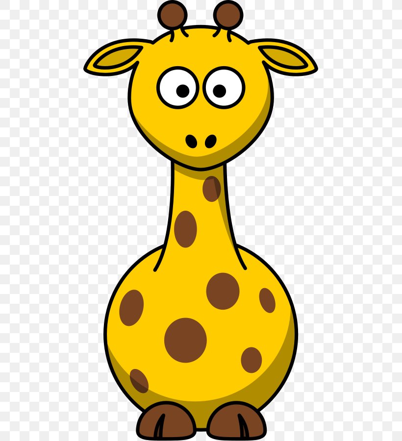 Giraffe Clip Art, PNG, 479x900px, Giraffe, Black And White, Cartoon, Cuteness, Drawing Download Free