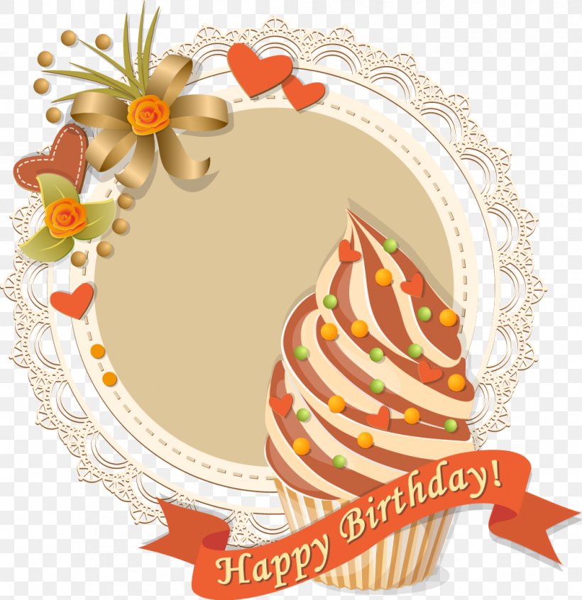 Ice Cream Cupcake Birthday Ribbon, PNG, 1045x1079px, Ice Cream, Anniversary, Birthday, Cake, Candle Download Free