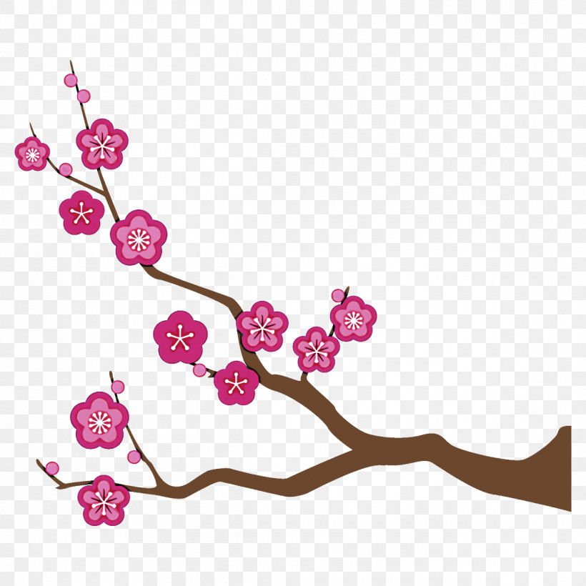 Plum Branch Plum Winter Flower, PNG, 1200x1200px, Plum Branch, Blossom, Branch, Bud, Cherry Blossom Download Free