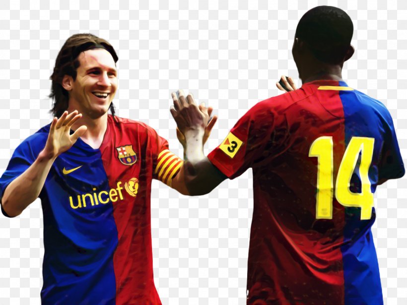 T-shirt Team Sport FC Barcelona Uniform, PNG, 1154x866px, Tshirt, Fc Barcelona, Football, Football Player, Gesture Download Free
