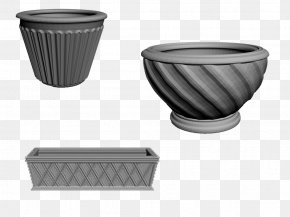 Pots Model - Ceramic Flowerpot PNG