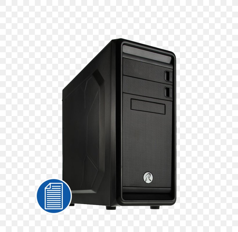 Computer Cases & Housings ATX Personal Computer Graphics Cards & Video Adapters Intel, PNG, 800x800px, Computer Cases Housings, Atx, Black, Computer, Computer Accessory Download Free