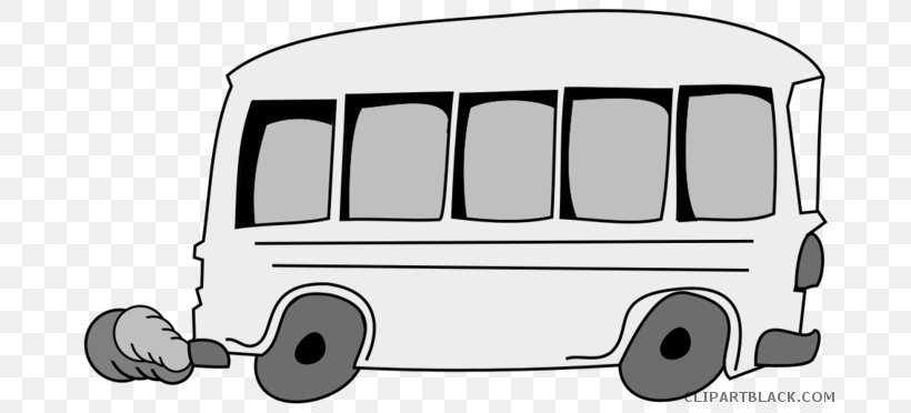 School Bus Clip Art Image Coach, PNG, 700x372px, Bus, Auto Part, Automotive Design, Automotive Exterior, Black And White Download Free