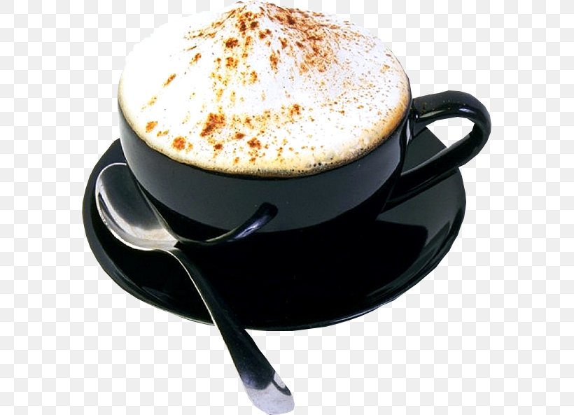 Cappuccino Latte Coffee Cup Instant Coffee, PNG, 585x593px, Cappuccino, Babycino, Cafe, Cafe Au Lait, Caffeine Download Free