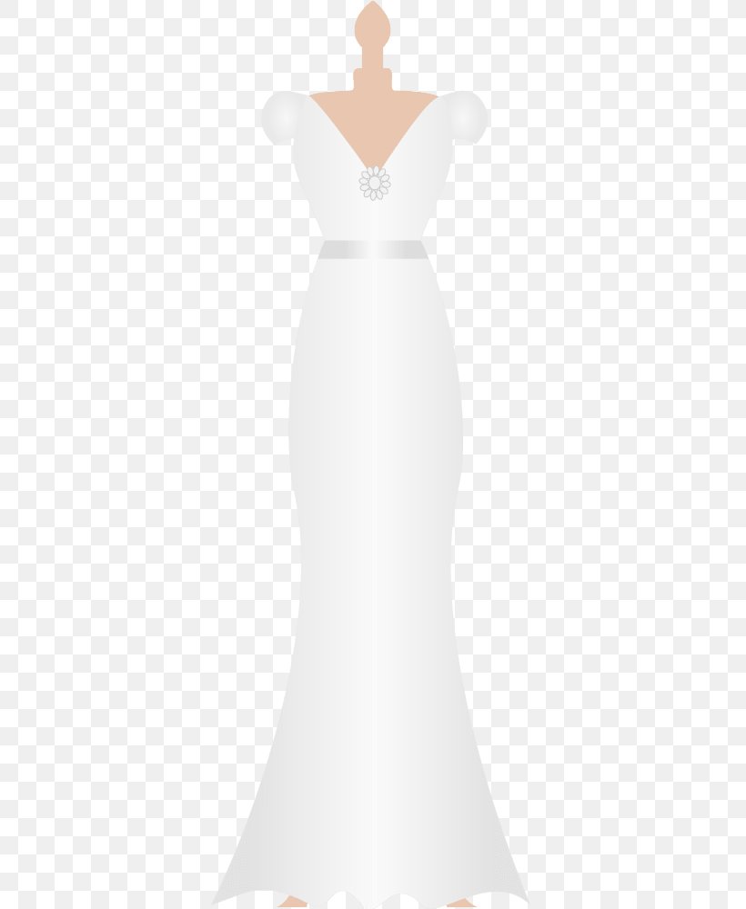 Wedding Dress Shoulder Cocktail Dress, PNG, 400x1000px, Watercolor, Cartoon, Flower, Frame, Heart Download Free