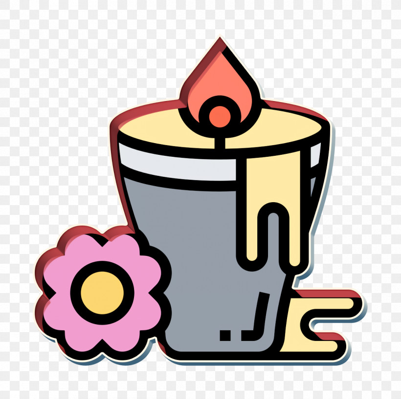 Yoga Icon Spa Element Icon Candle Icon, PNG, 1200x1196px, Yoga Icon, Candle Icon, Drinkware, Line, Line Art Download Free