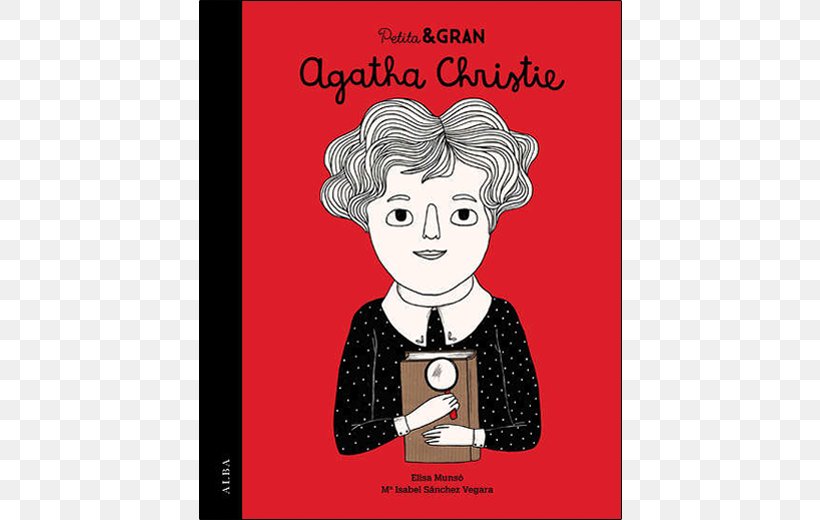 Agatha Christie Isabel Sanchez Vegara Little People, Big Dreams, PNG, 520x520px, Agatha Christie, Album Cover, Amazoncom, Art, Audrey Hepburn Download Free