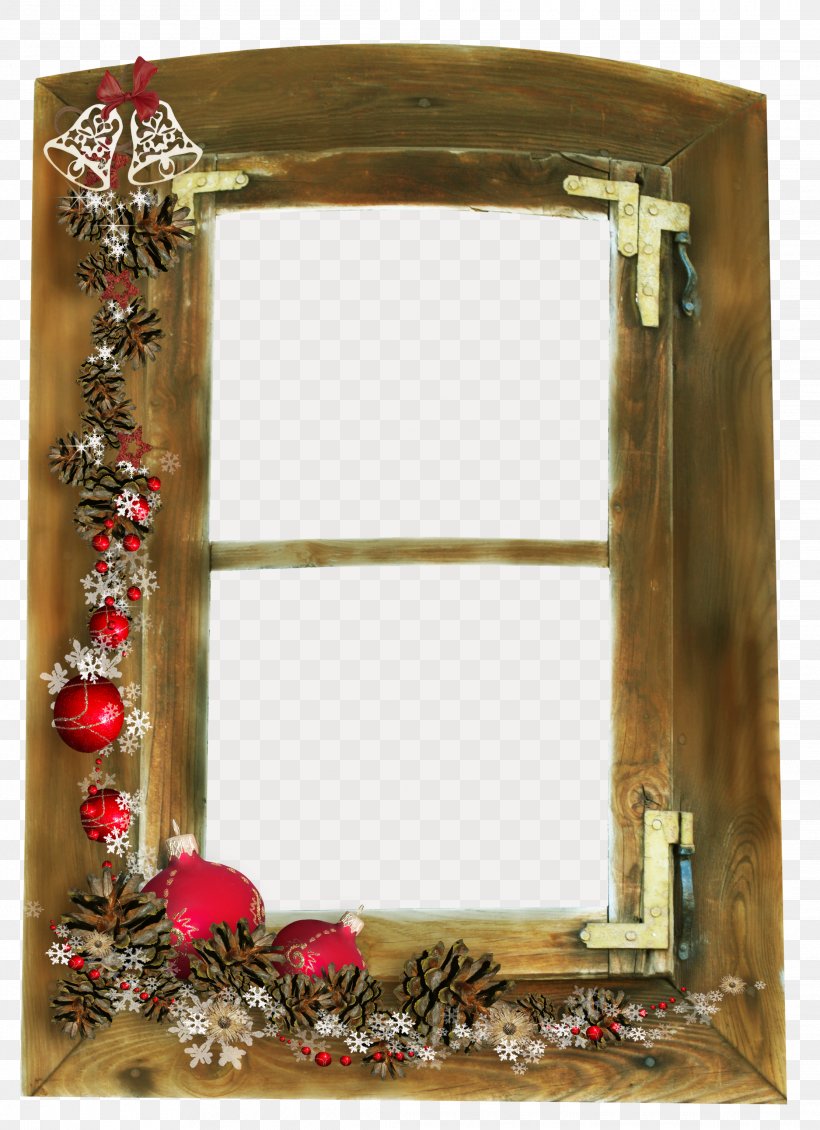 Christmas Window Picture Frame, PNG, 2225x3067px, Christmas, Christmas Elf, Christmas Tree, Christmas Window, Digital Scrapbooking Download Free