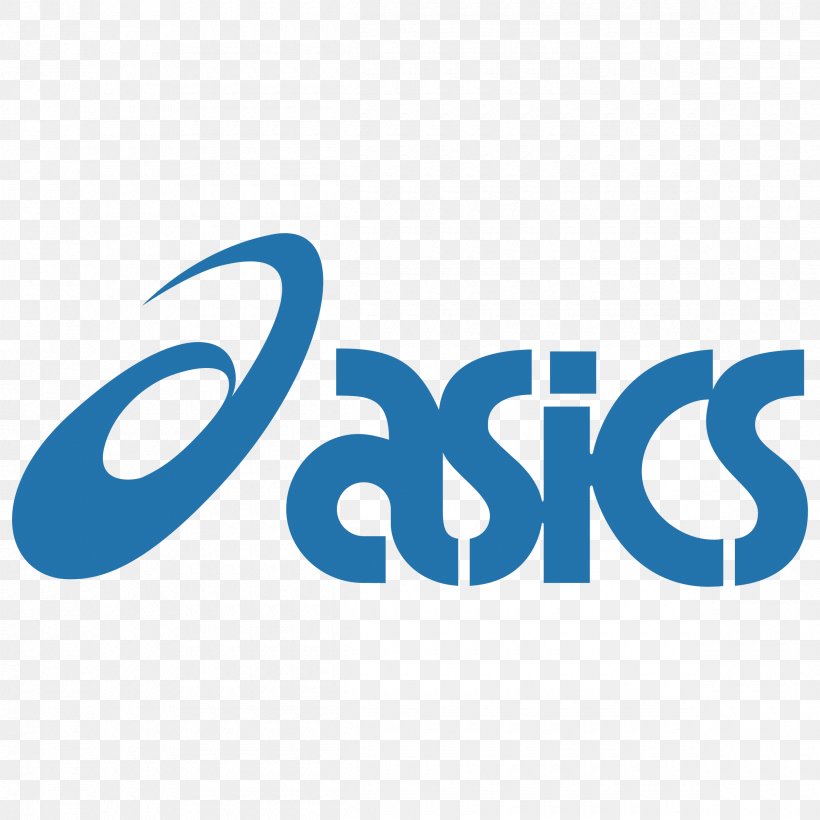 Logo ASICS Brand Emblem Vector Graphics, PNG, 2400x2400px, Logo, Area, Asics, Blue, Brand Download Free