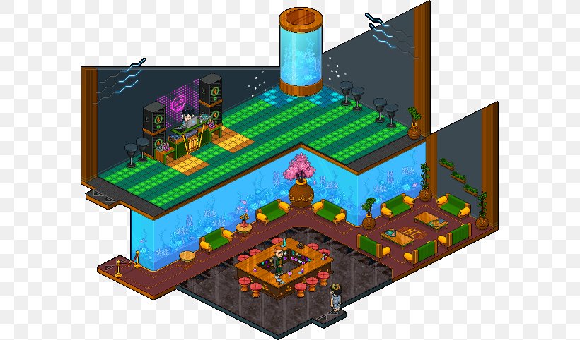 Habbo Game Web Browser Room Android, PNG, 591x482px, Habbo, Android, Apartment, Biome, Chillout Music Download Free