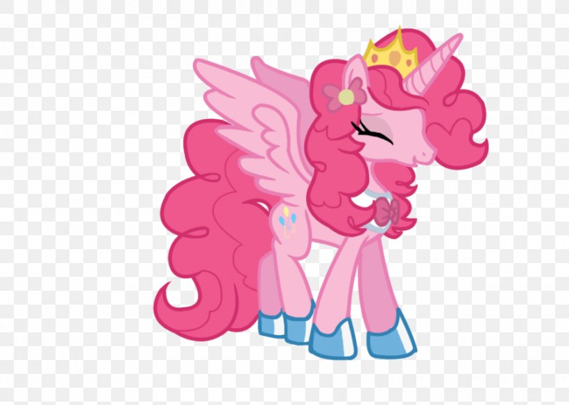 Pony Pinkie Pie Princess Celestia Horse Rainbow Dash, PNG, 900x643px, Watercolor, Cartoon, Flower, Frame, Heart Download Free
