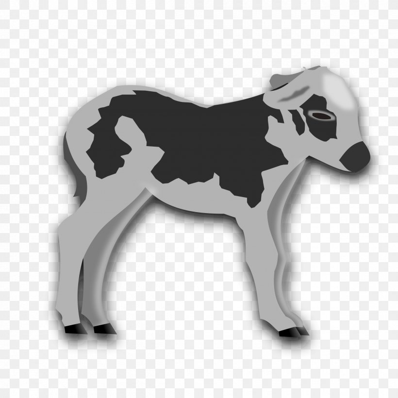 Calf Clip Art, PNG, 2400x2400px, Calf, Beef Cattle, Cattle, Cattle Like Mammal, Cow Goat Family Download Free