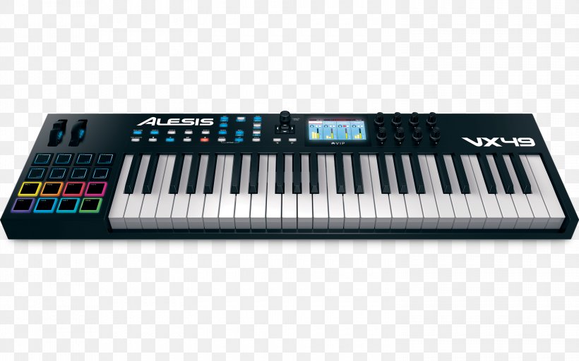 Alesis Q88 88 Key Usb Midi Keyboard MIDI Controllers Musical Instruments, PNG, 3000x1875px, Watercolor, Cartoon, Flower, Frame, Heart Download Free