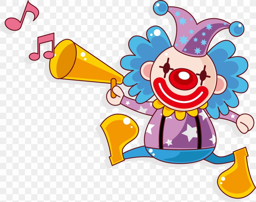 Clown Circus Cartoon, PNG, 3368x2651px, Clown, Area, Art, Cartoon, Circus Download Free