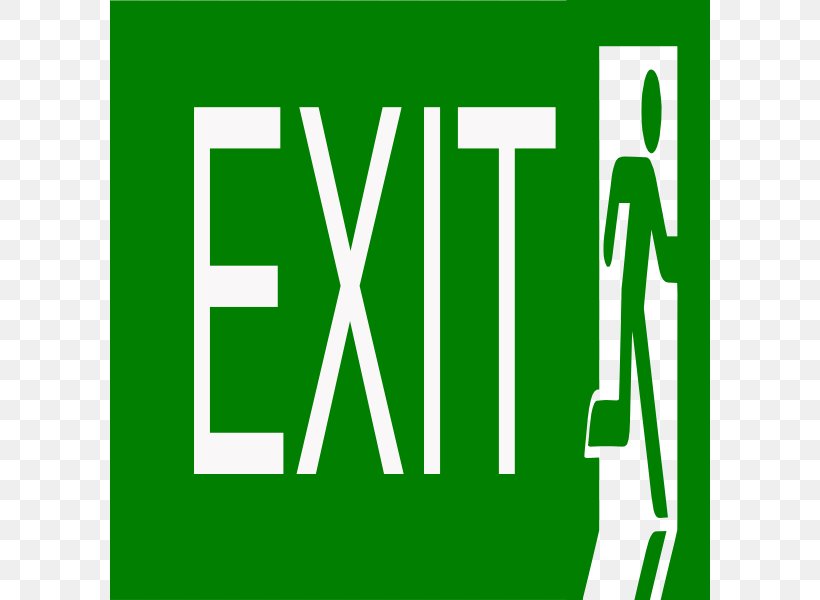 Exit Sign Free Content Emergency Exit Clip Art, PNG, 600x600px, Exit Sign, Area, Brand, Emergency Exit, Energy Download Free