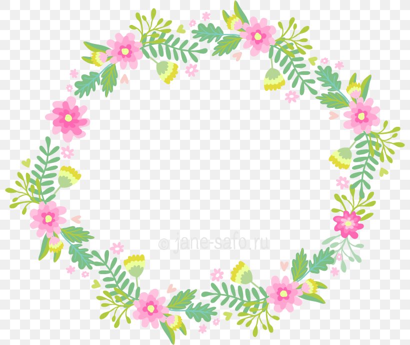 Pink Flower Cartoon, PNG, 801x691px, Wreath, Floral Design, Flower, Garland, Heart Download Free