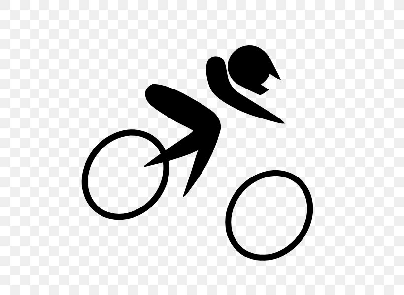 Summer Olympic Games BMX Bike Cycling, PNG, 600x600px, Summer Olympic Games, Bicycle, Bicycle Racing, Black, Black And White Download Free