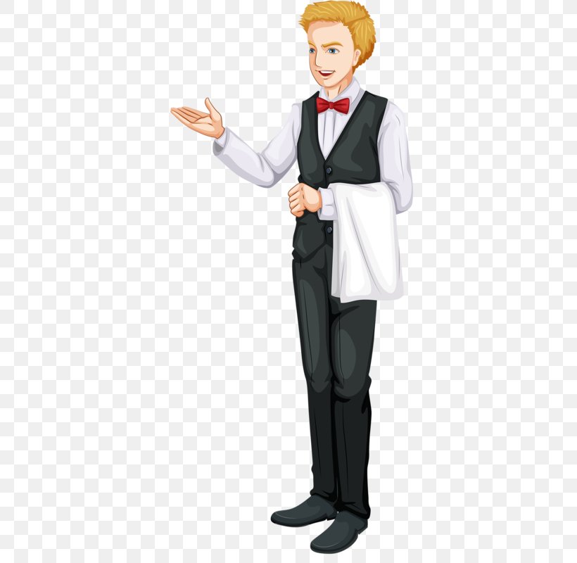 Waiter Stock Photography Vector Graphics Royalty-free Illustration, PNG, 356x800px, Waiter, Art, Bartender, Cartoon, Clothing Download Free
