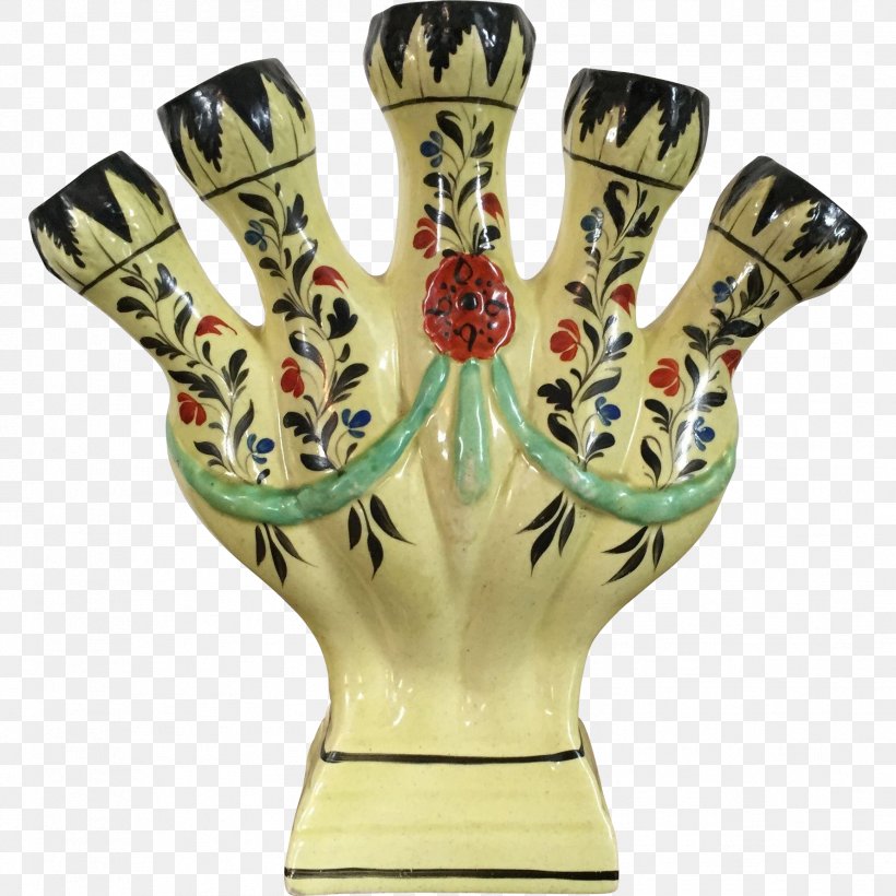 Creamware Tulipiere Vase Porcelain Pottery, PNG, 1778x1778px, 19th Century, Creamware, Antique, Artifact, Avorcor Inc Download Free