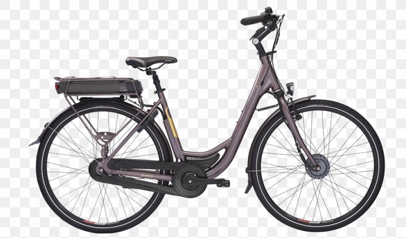 Electric Bicycle Electric Vehicle Gepida City Bicycle, PNG, 1000x589px, Bicycle, Automotive Exterior, Bicycle Accessory, Bicycle Frame, Bicycle Part Download Free