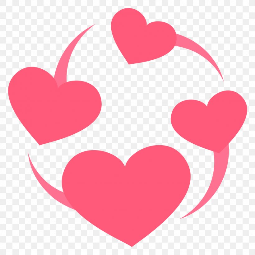 Emoji Heart Text Messaging SMS Sticker, PNG, 1024x1024px, Watercolor, Cartoon, Flower, Frame, Heart Download Free