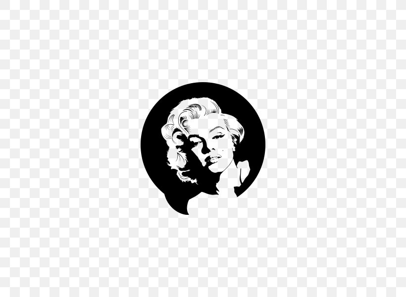 Marilyn Diptych White Dress Of Marilyn Monroe Silhouette Drawing, PNG, 600x600px, Marilyn Diptych, Art, Black, Black And White, Drawing Download Free