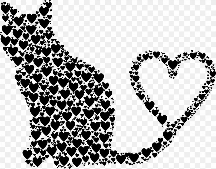 Cat Tail Desktop Wallpaper Clip Art, PNG, 2301x1808px, Watercolor, Cartoon, Flower, Frame, Heart Download Free