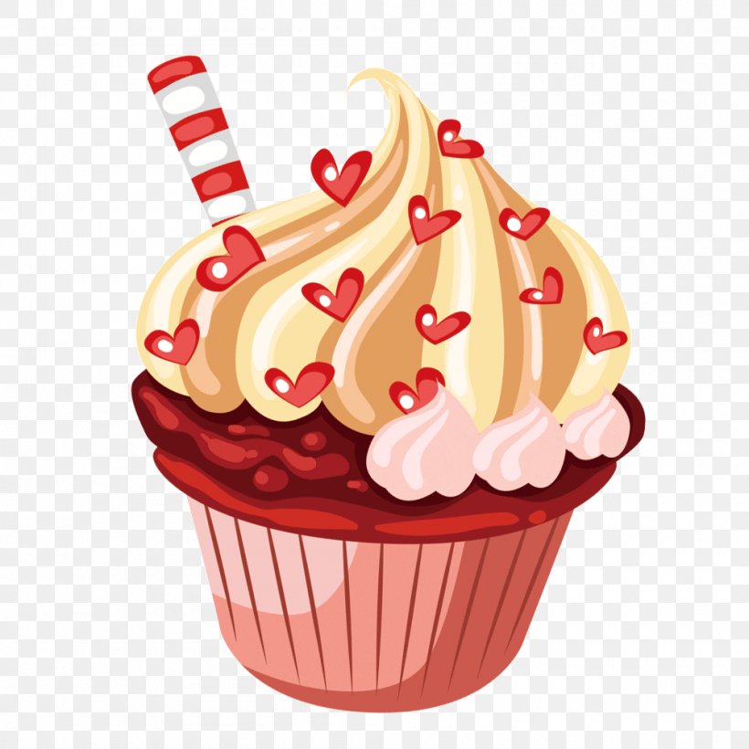 Cupcake American Muffins Frosting & Icing Birthday Cake, PNG, 1000x1000px, Cupcake, American Muffins, Bakery, Baking Cup, Birthday Download Free