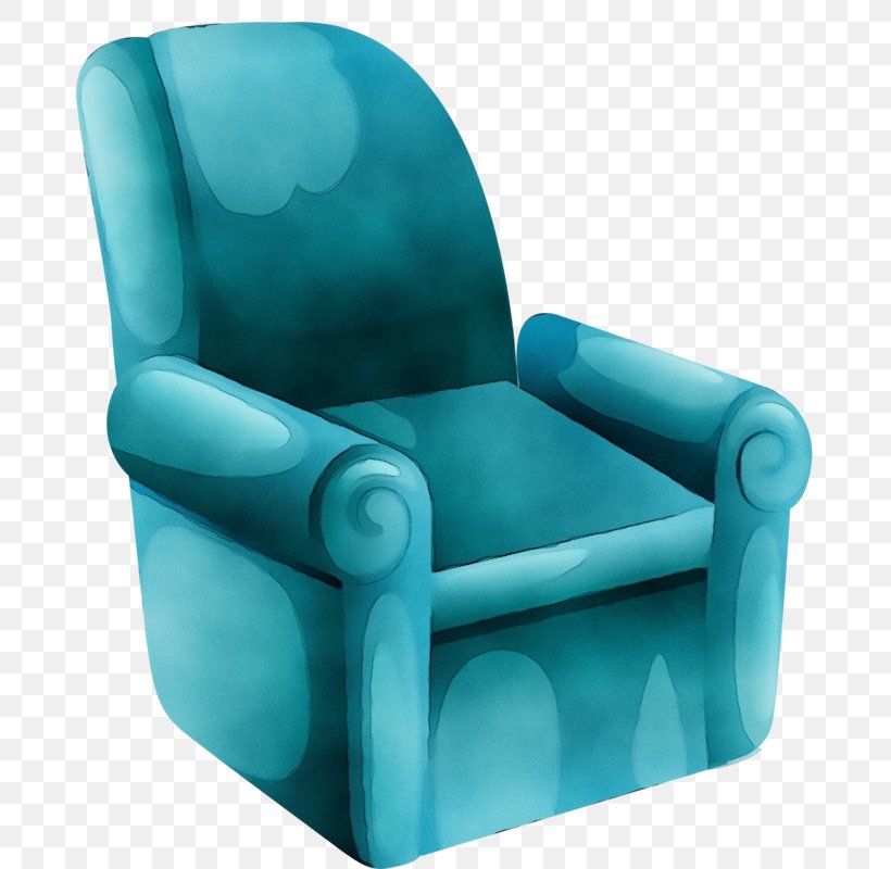 Chair Furniture Turquoise Club Chair Aqua, PNG, 688x800px, Watercolor, Aqua, Chair, Club Chair, Furniture Download Free