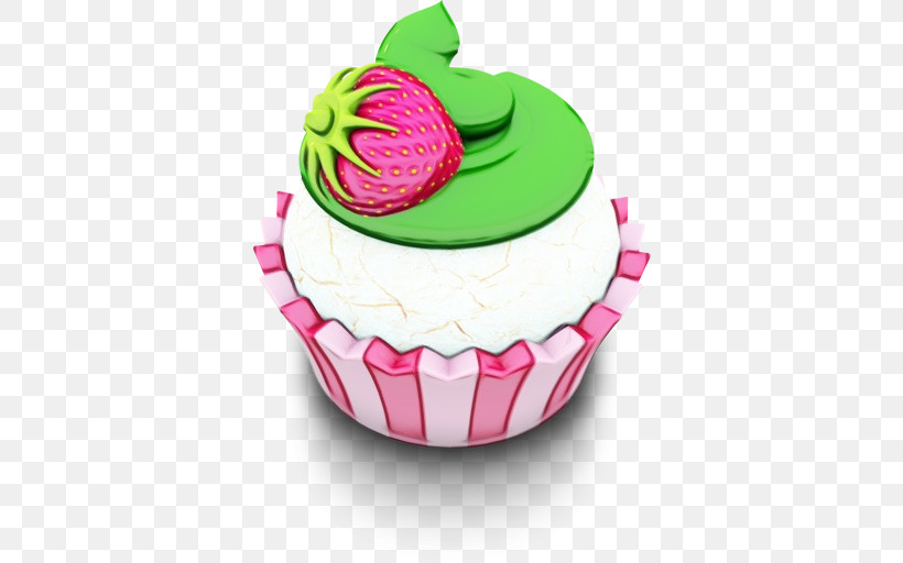 Cupcake Cake Pastry Buttercream Baking, PNG, 512x512px, Watercolor, Android, Baking, Baking Cup, Buttercream Download Free