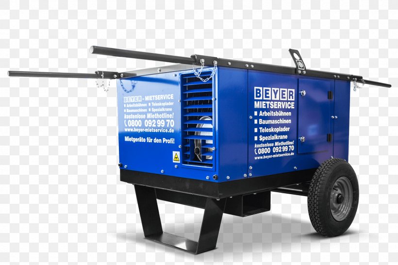 Electric Generator Emergency Power System Machine Power Rating BEYER-Mietservice KG, PNG, 1600x1066px, Electric Generator, Baustelle, Chassis, Computer Hardware, Datasheet Download Free