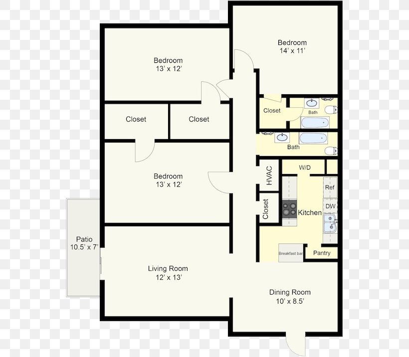 Floor Plan Woodbrook Apartments Woodbrook Drive, PNG, 556x716px, Floor Plan, Alabama, Apartment, Area, Bedroom Download Free