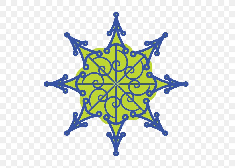 Illustration Snowflake Vector Graphics Image Clip Art, PNG, 574x587px, Snowflake, Blue, Cobalt Blue, Electric Blue, Organism Download Free