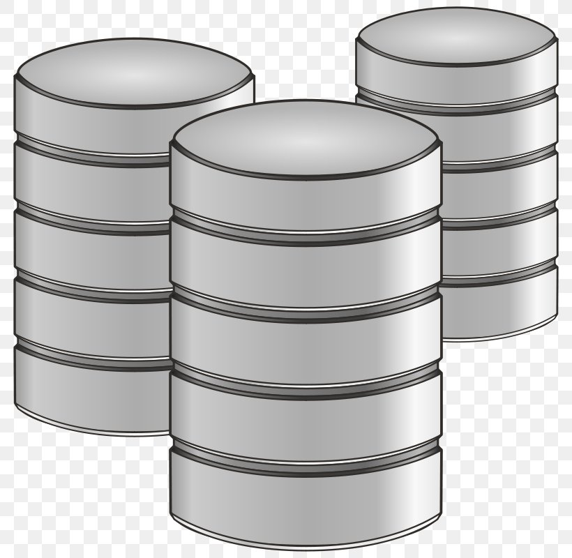 Database Server Clip Art, PNG, 800x800px, Database, Computer, Cylinder, Database Server, Free Content Download Free