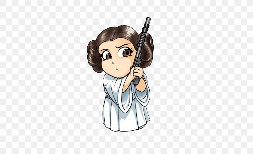 Leia Organa Anakin Skywalker Wilhuff Tarkin Han Solo Obi-Wan Kenobi, PNG, 500x500px, Watercolor, Cartoon, Flower, Frame, Heart Download Free