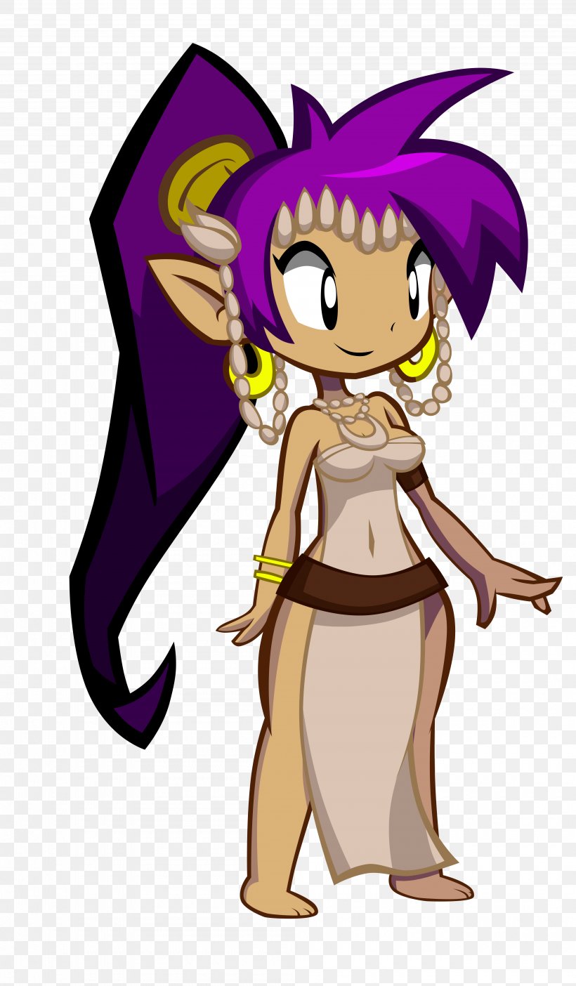 Shantae: Half-Genie Hero Shantae And The Pirate's Curse Shantae: Risky's Revenge Wii U Nintendo Switch, PNG, 4000x6849px, Watercolor, Cartoon, Flower, Frame, Heart Download Free