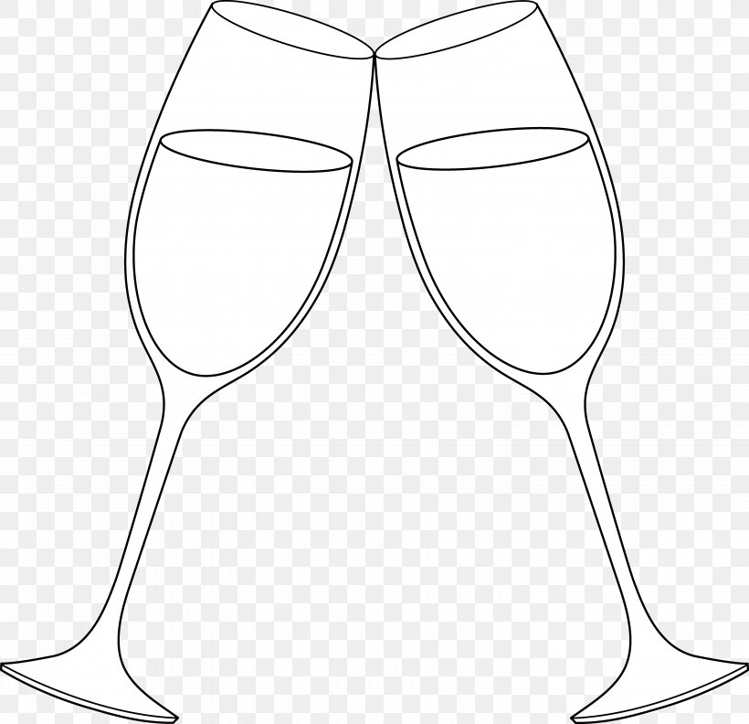 Wine Glass Glasses White Champagne Glass, PNG, 5991x5789px, Wine Glass, Area, Black, Black And White, Champagne Glass Download Free