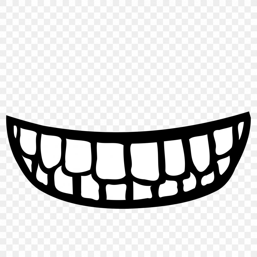 Human Tooth Mouth Clip Art, PNG, 2400x2400px, Human Tooth, Auto Part, Automotive Exterior, Black And White, Dentistry Download Free